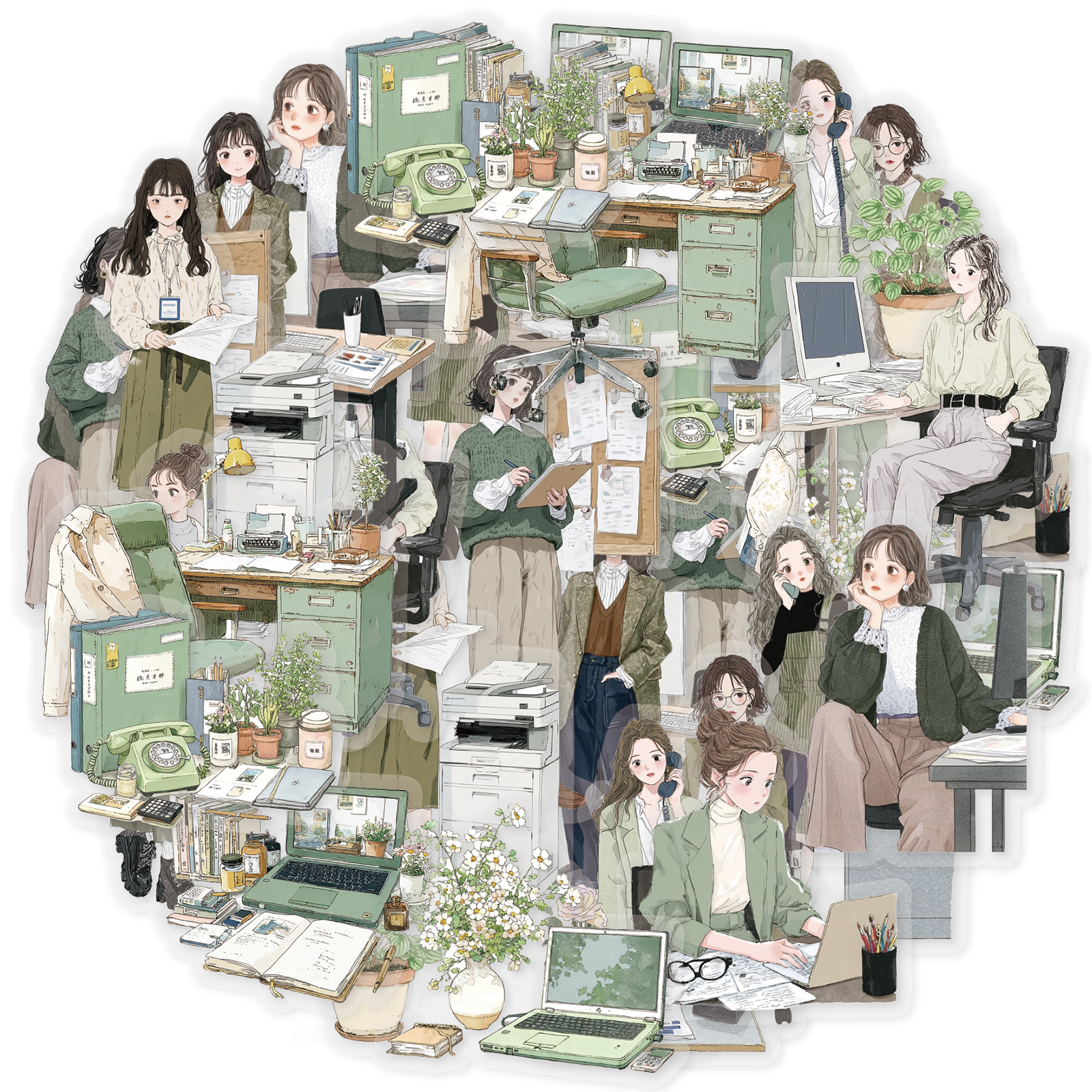 Korean Girls Lifestyle - Etori Life Work Schedule Korean Style