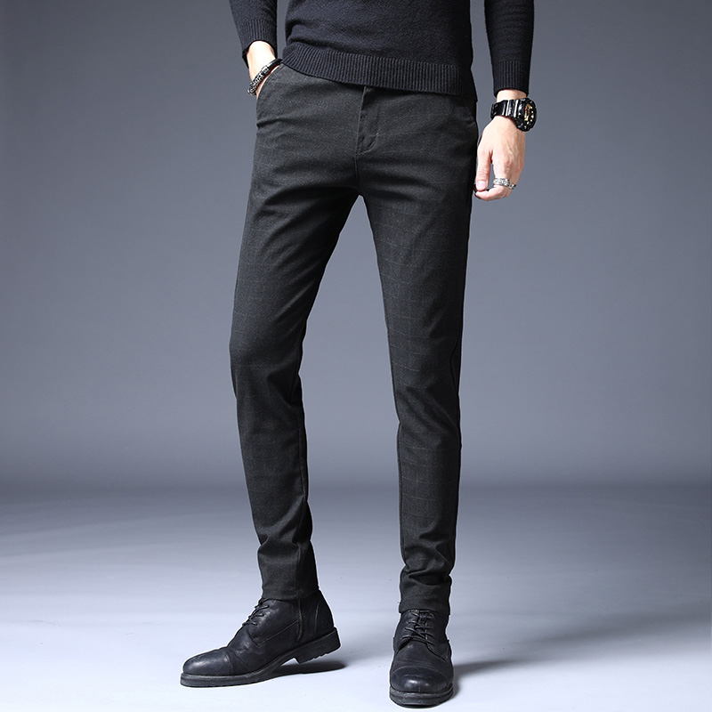 Spring Elastic Men's Casual Pa - Korean Pants Lifestyle incelemesi ve fiyatı