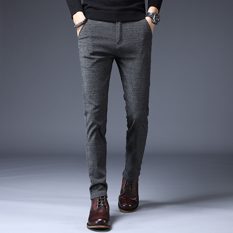 Spring Elastic Men's Casual Pa - Korean Pants Lifestyle incelemesi ve fiyatı