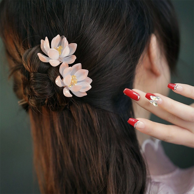 1Pair Vintage Hairpin Glazed F - Hanbok Hair Pin incelemesi ve fiyatı