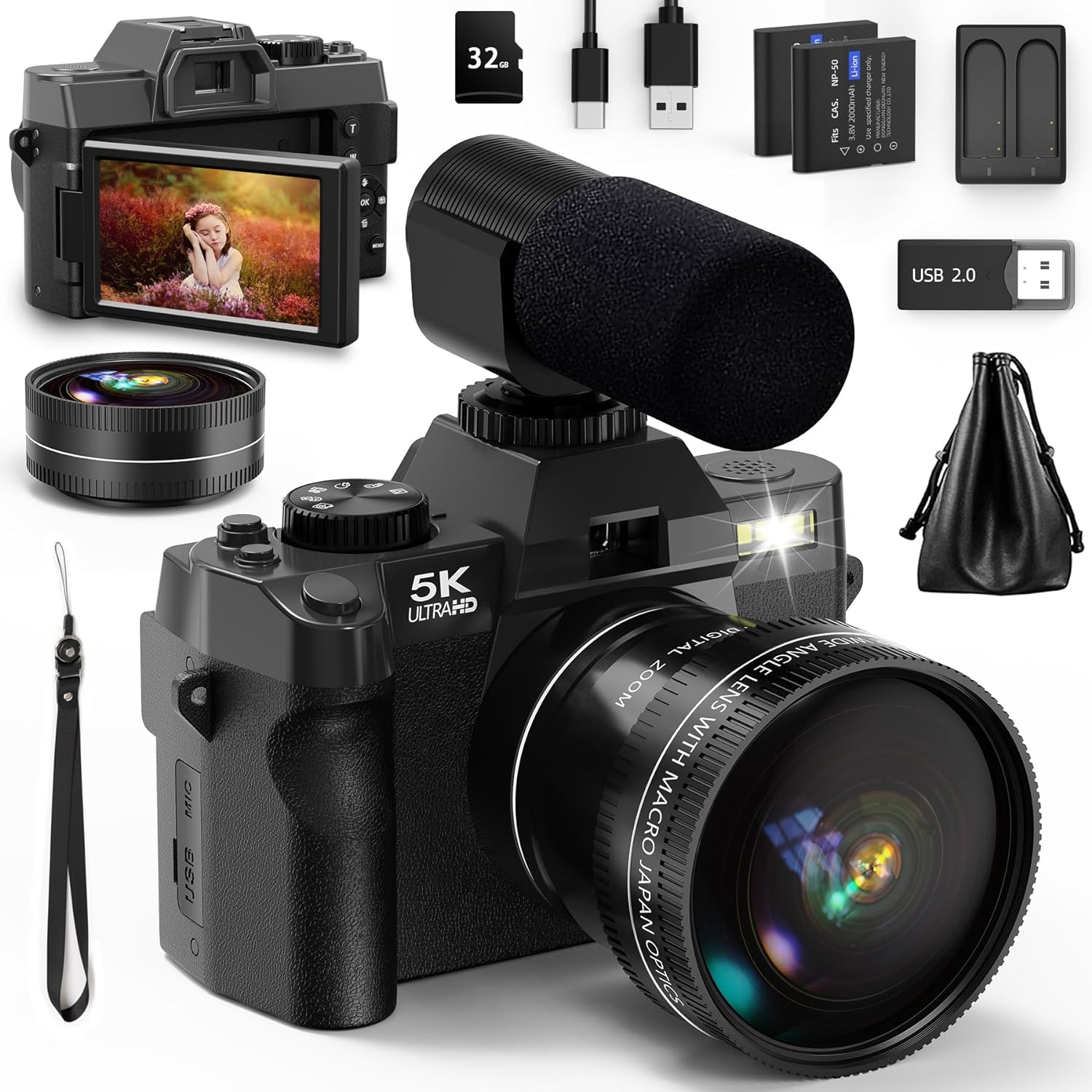 NBD 5K&48MP Digital Camera wit - Korean Lifestyle App incelemesi ve fiyatı