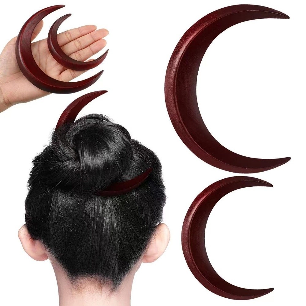 Fashion Elegant Crescent Hair  - Hanbok Hair Pin incelemesi ve fiyatı