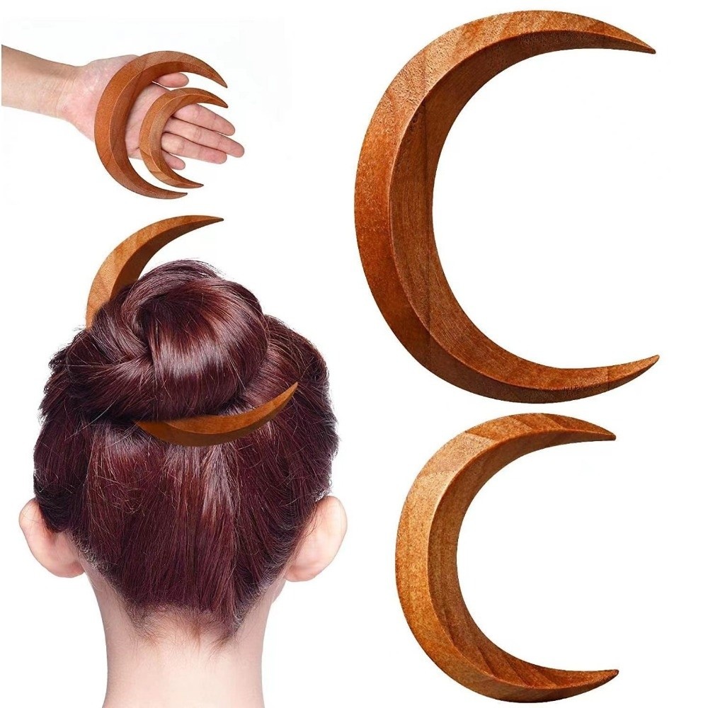 Fashion Elegant Crescent Hair  - Hanbok Hair Pin incelemesi ve fiyatı