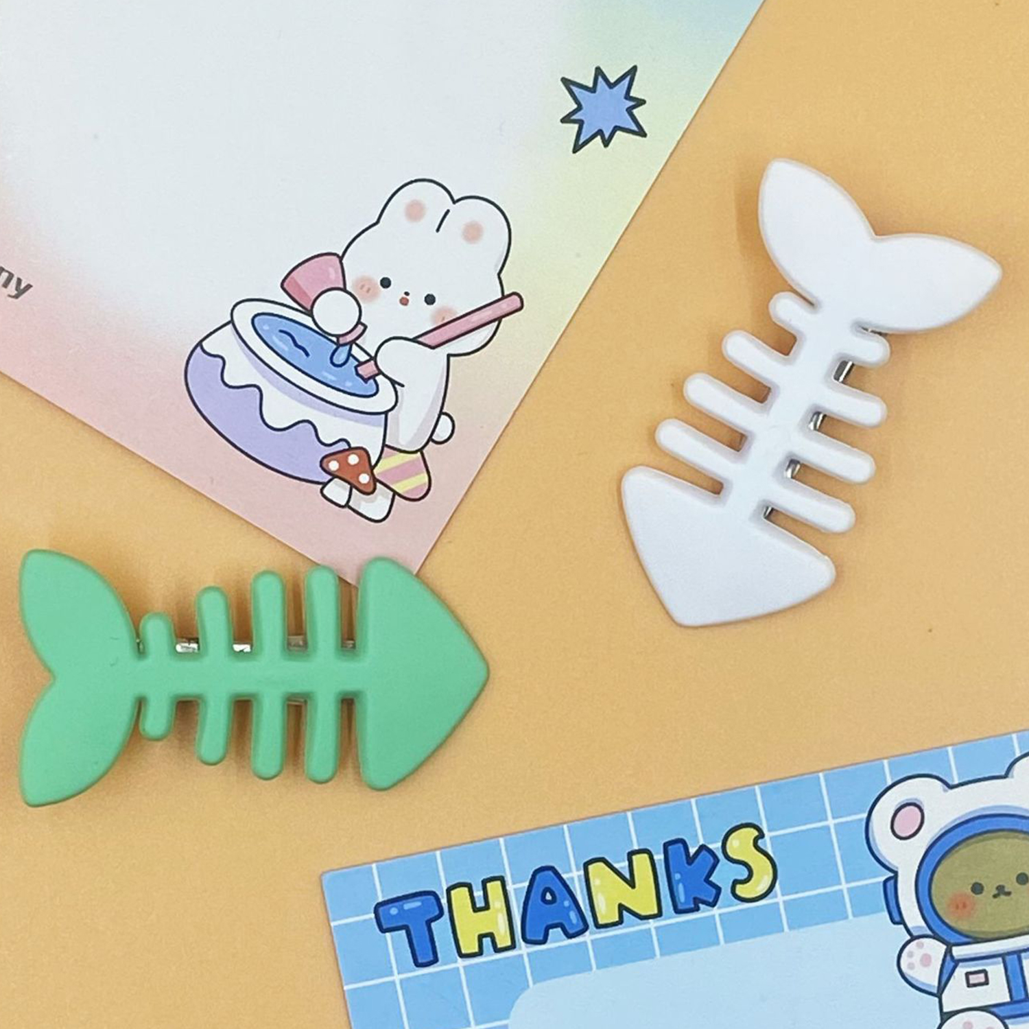 New Simple Fish Bone Hair Clip - Hanbok Hair Pin incelemesi ve fiyatı