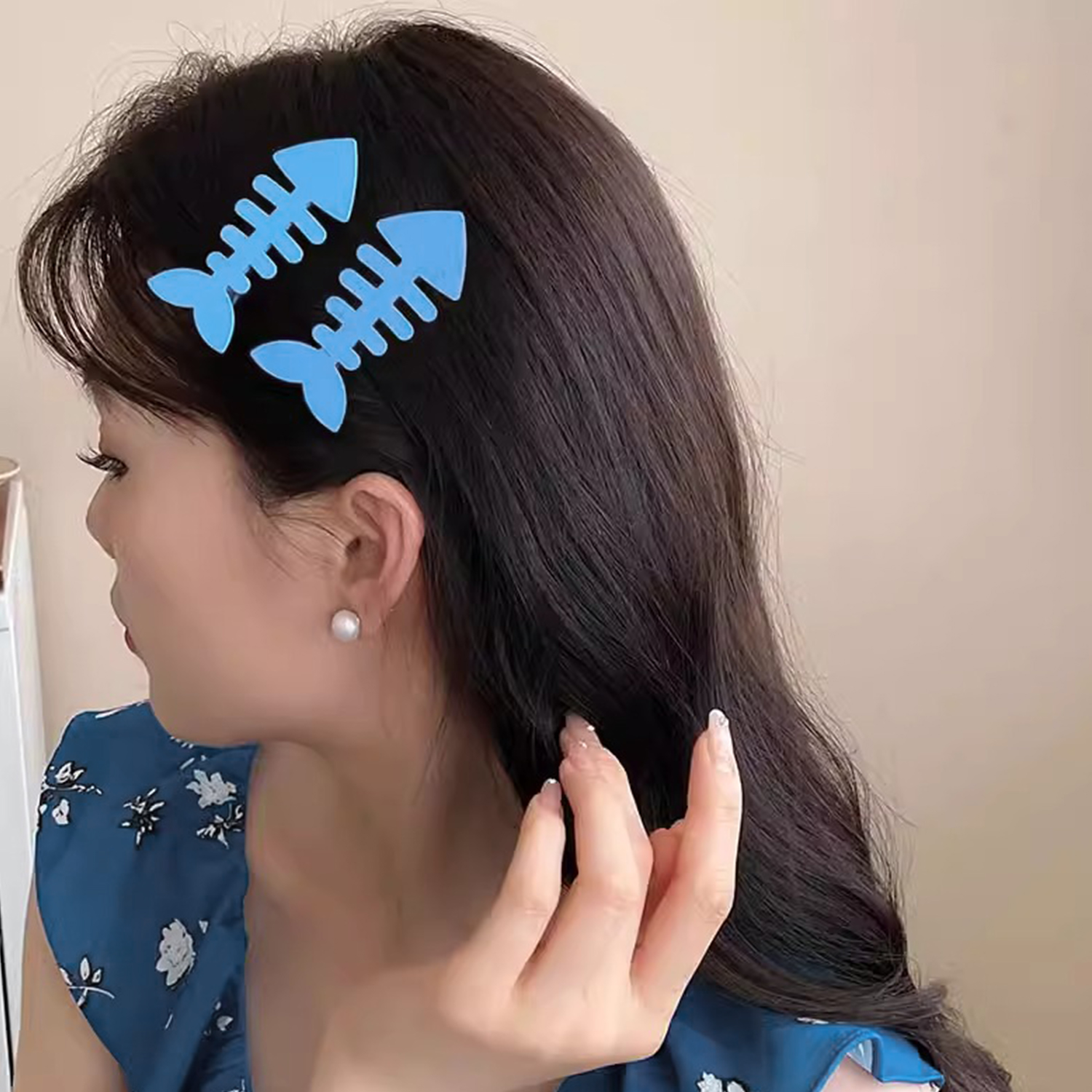 New Simple Fish Bone Hair Clip - Hanbok Hair Pin incelemesi ve fiyatı