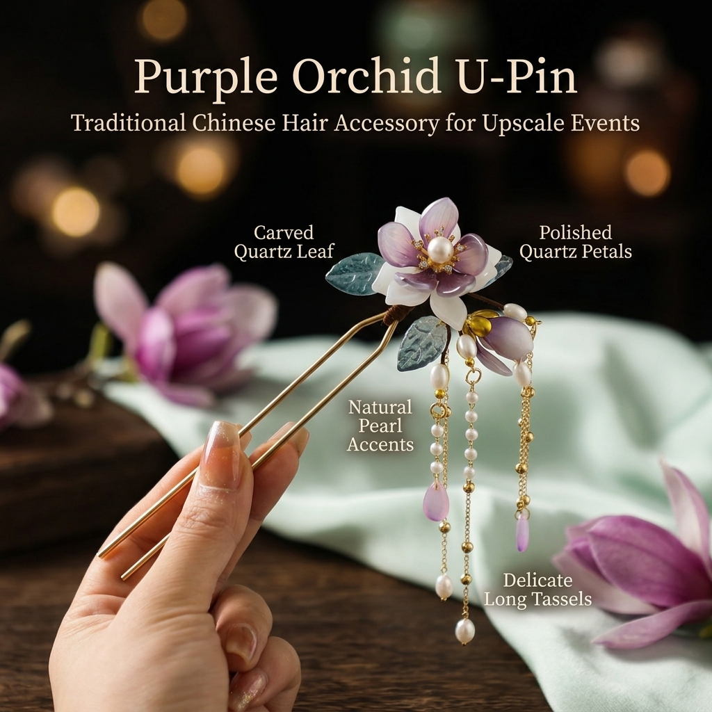 Alloy U Shaped Hair Pin With O - Hanbok Hair Pin incelemesi ve fiyatı