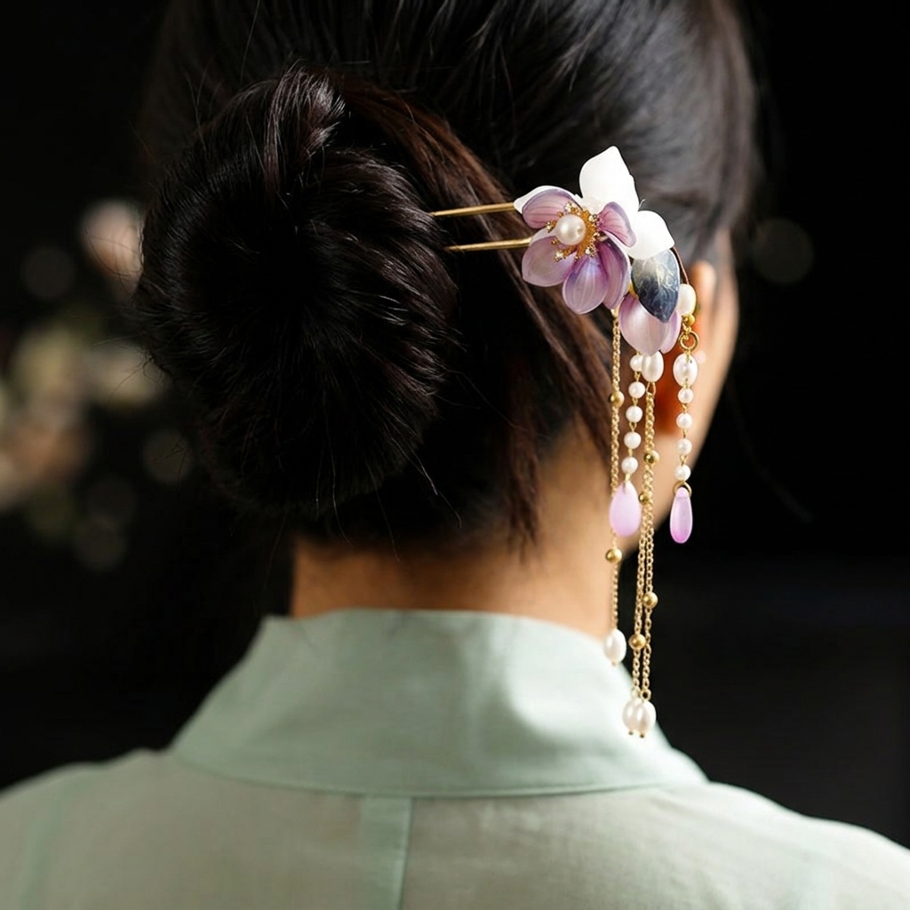 Alloy U Shaped Hair Pin With O - Hanbok Hair Pin incelemesi ve fiyatı