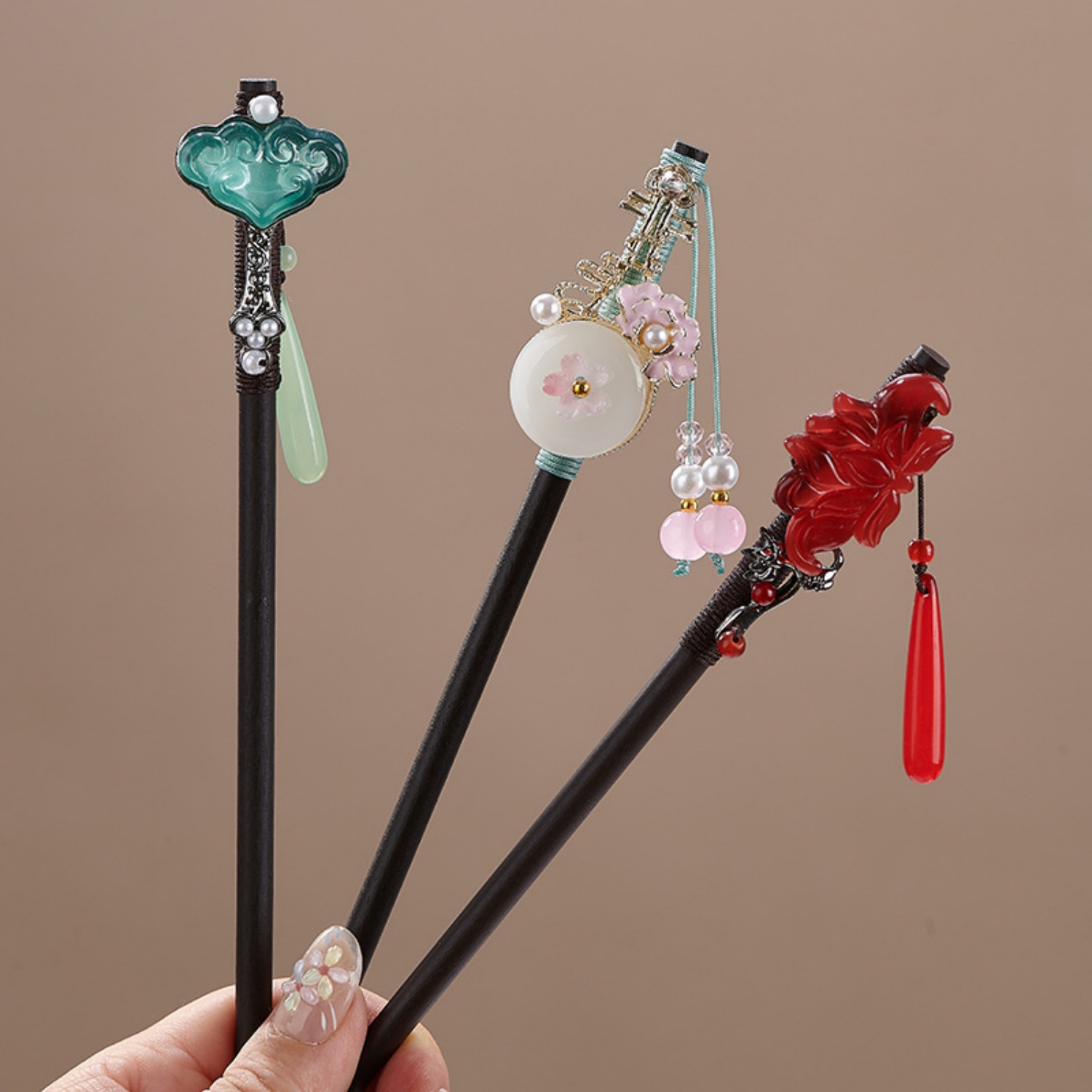 Vintage Flower Hairpin For Wom - Hanbok Hair Pin incelemesi ve fiyatı