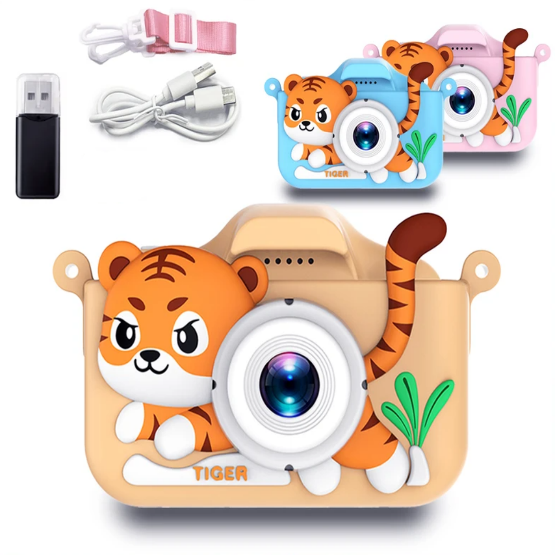 Kids Mini Camera Cartoon Tiger - Korean Boy Lifestyle incelemesi ve fiyatı