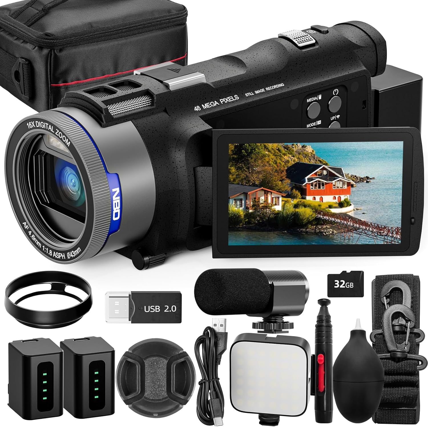 NBD 4K Camcorder Video Camera  - Korean Lifestyle App incelemesi ve fiyatı