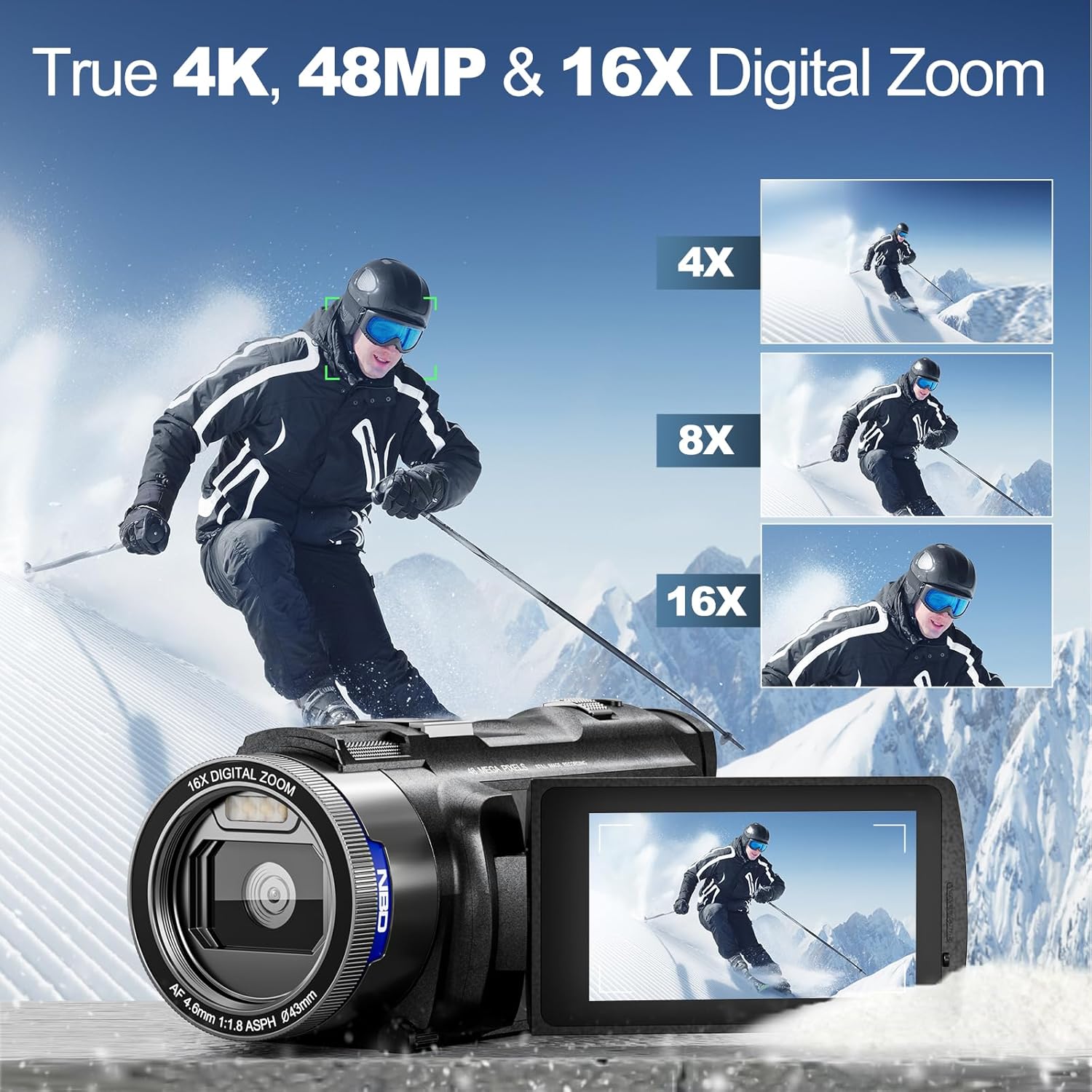 NBD 4K Camcorder Video Camera  - Korean Lifestyle App incelemesi ve fiyatı