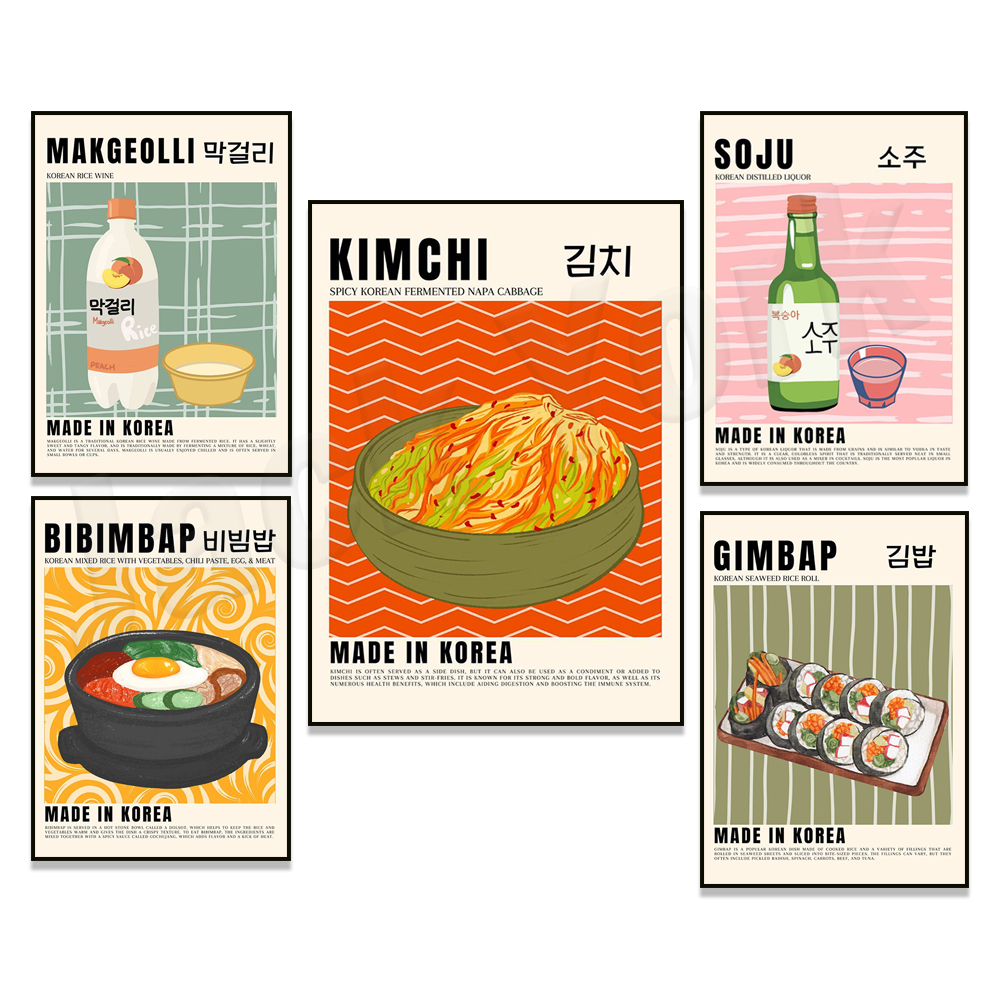 Korean Food Vintage Soju Makge - Korean Lifestyle Aesthetic incelemesi ve fiyatı
