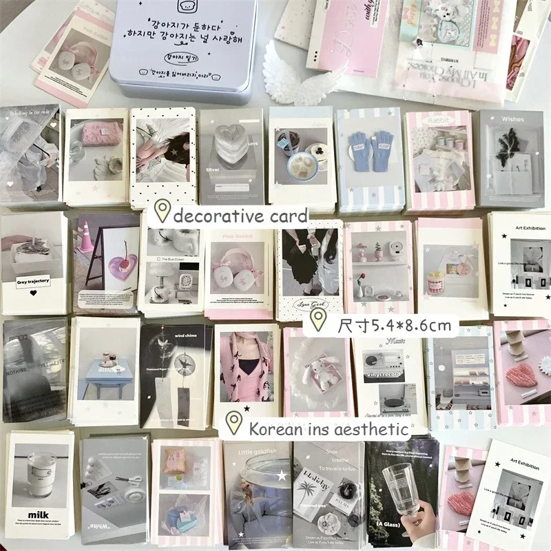 30Pcs Korean Ins Chic Girlish  - Korean Lifestyle Aesthetic incelemesi ve fiyatı
