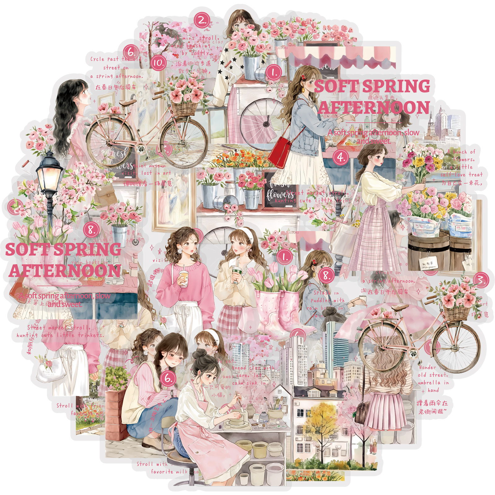 Etori Life 15Pcs Korean-Style  - Korean Lifestyle Aesthetic incelemesi ve fiyatı