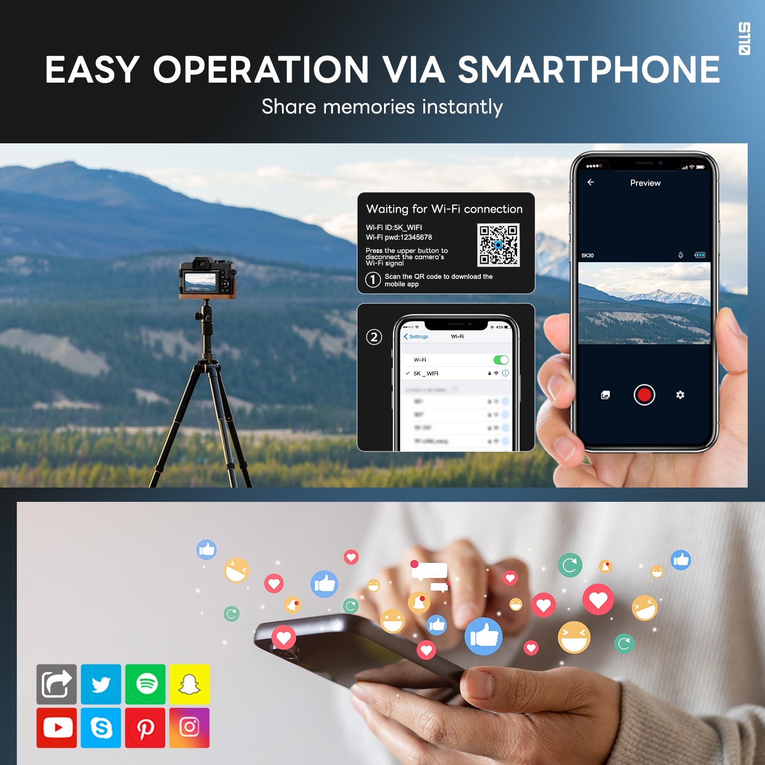 NBD 5K 48MP Digital Cameras fo - Korean Lifestyle App incelemesi ve fiyatı