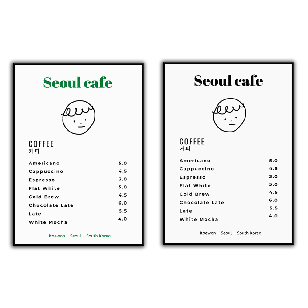 Seoul Cafe Print Wall Art Prin - Korean Lifestyle Aesthetic incelemesi ve fiyatı