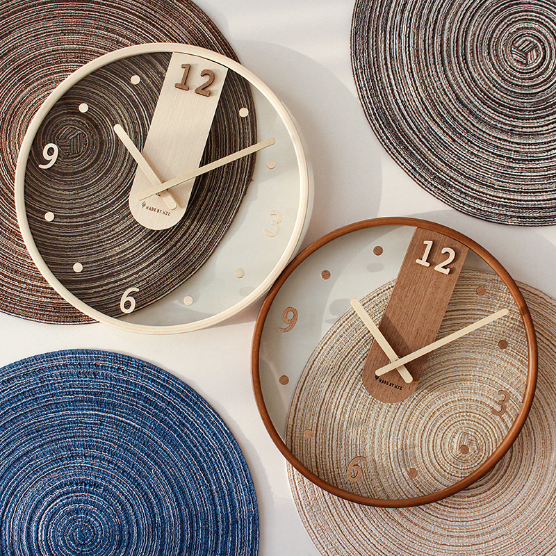 Design European Clock Wall Aes - Korean Lifestyle Aesthetic incelemesi ve fiyatı