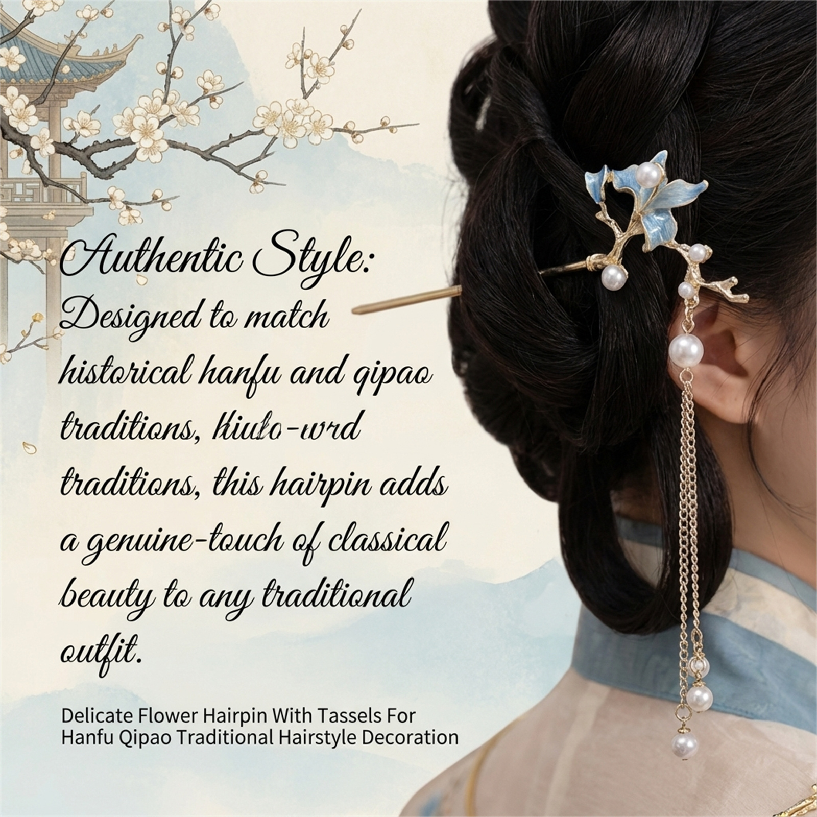 New Chinese Style Antique Hair - Hanbok Hair Pin incelemesi ve fiyatı