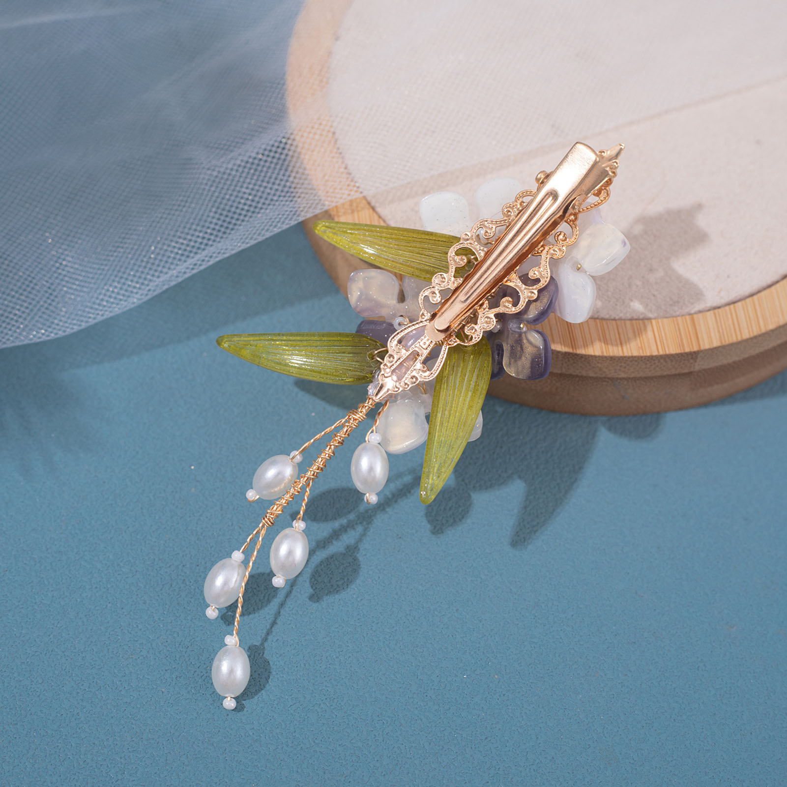 Flower Hair Clips Tiaras For W - Hanbok Hair Pin incelemesi ve fiyatı