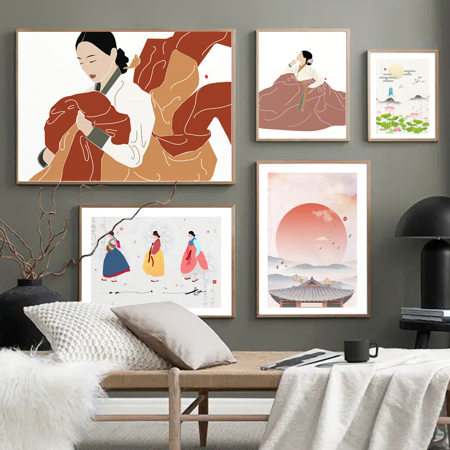 Korean Style Boho Hanbok Girl  - Korean Lifestyle Aesthetic incelemesi ve fiyatı