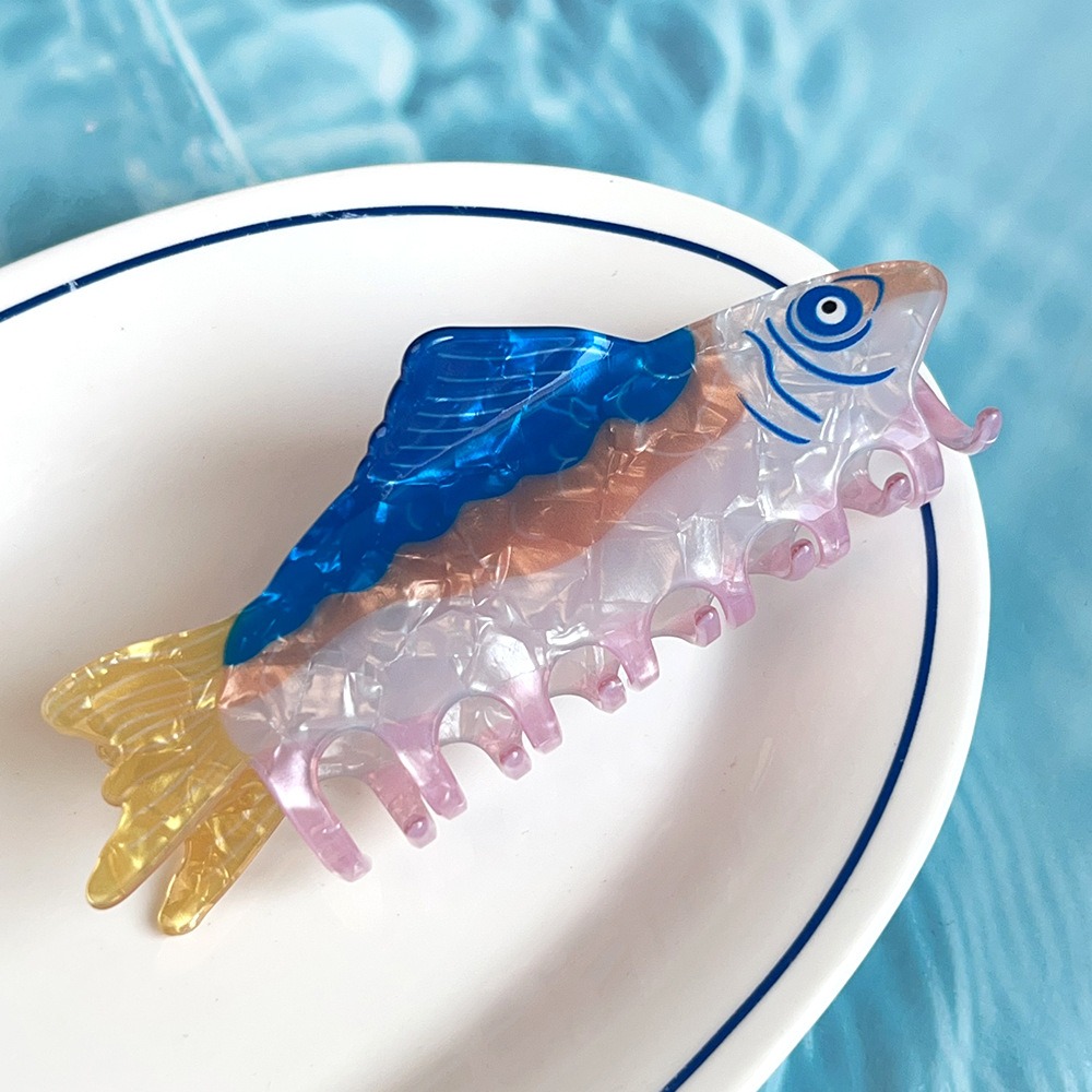 Hairpin Ocean Animal Hair Claw - Korean Girls Lifestyle incelemesi ve fiyatı