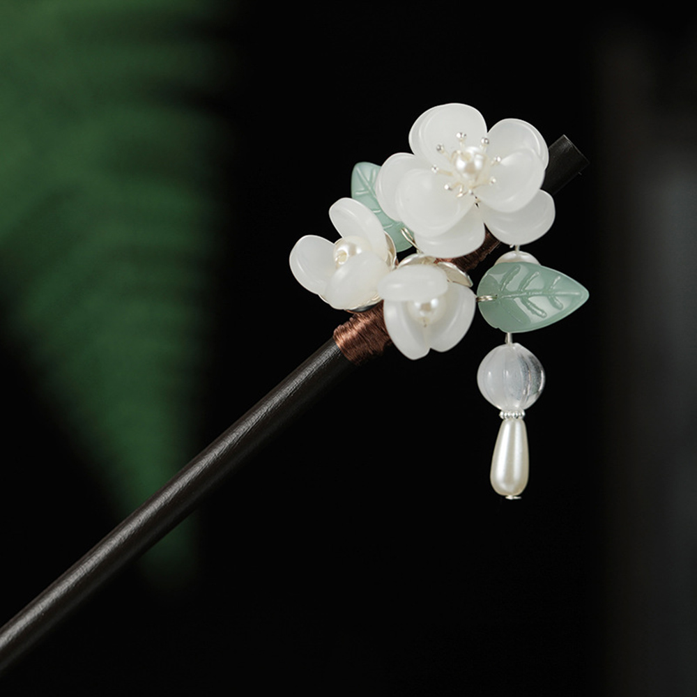 Retro Flower Hairpin With Pear - Hanbok Hair Pin incelemesi ve fiyatı